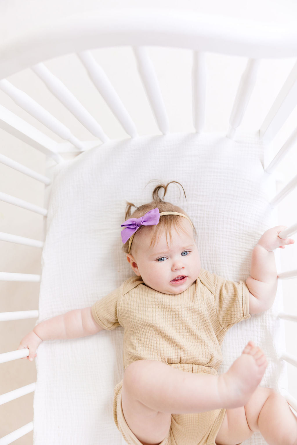 Hot Pink Mini Pinwheel Bow
