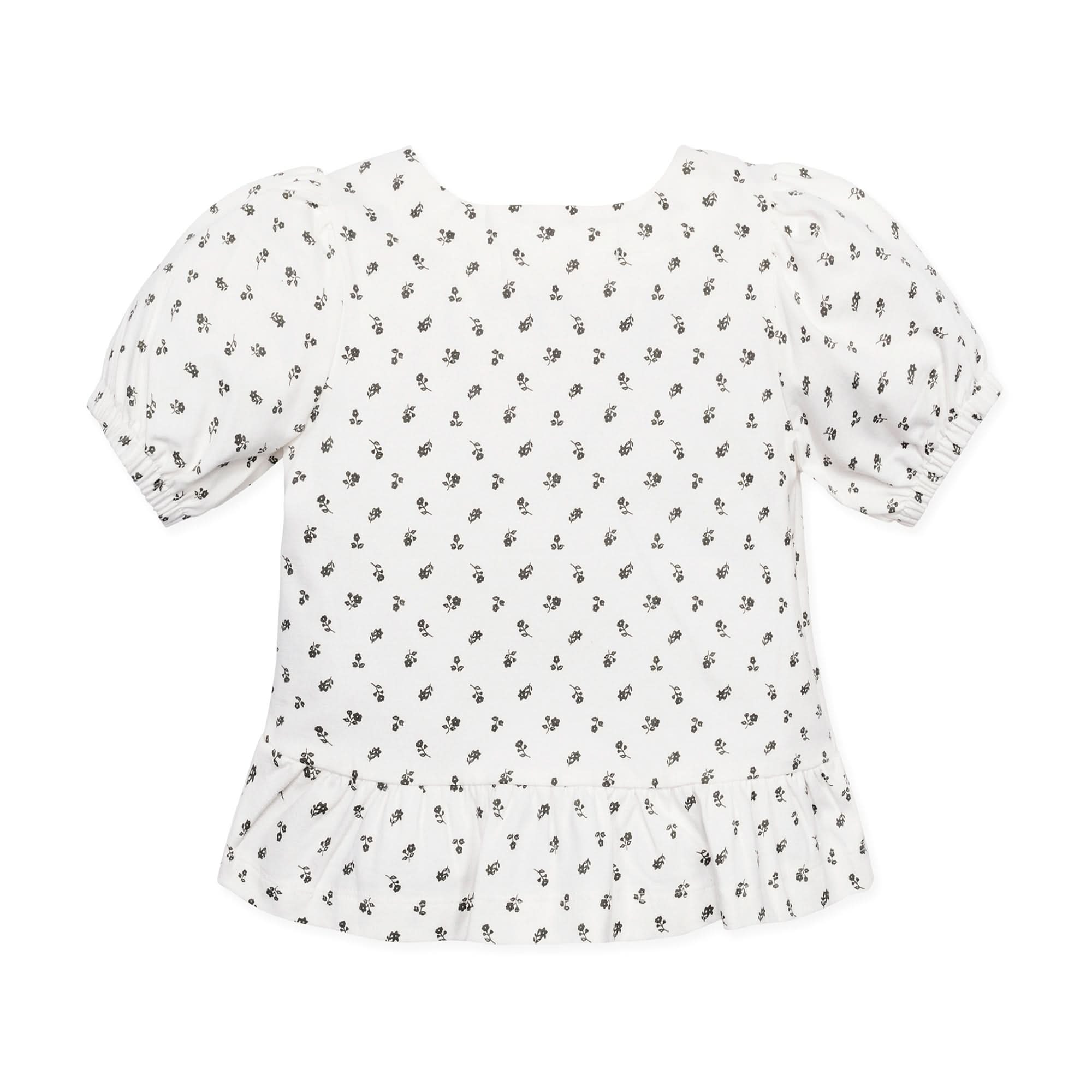 Knit Peplum Top
