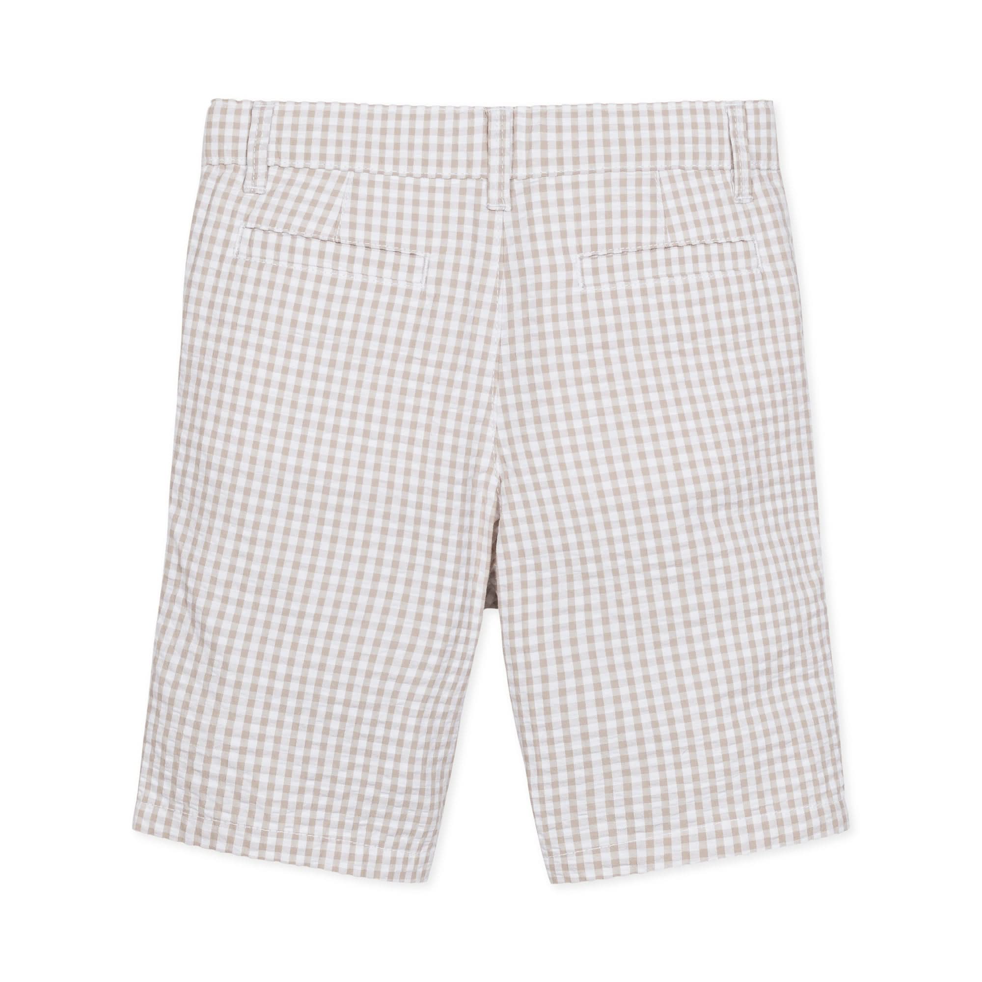 Tan Striped Short