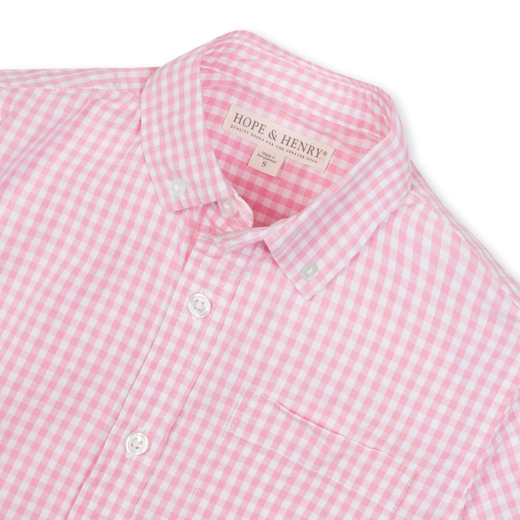 Stretch Poplin Button Down Shirt