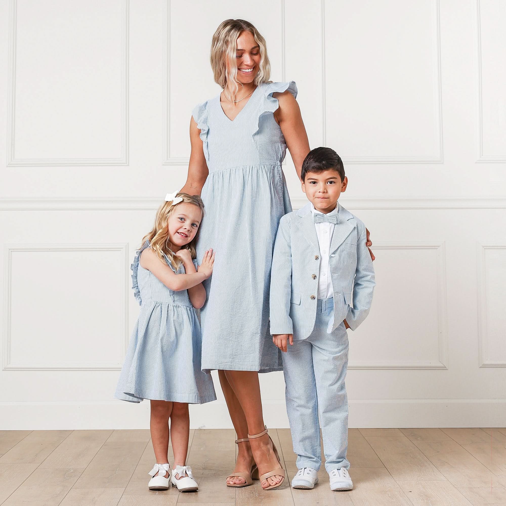 Organic Seersucker Suit Jacket