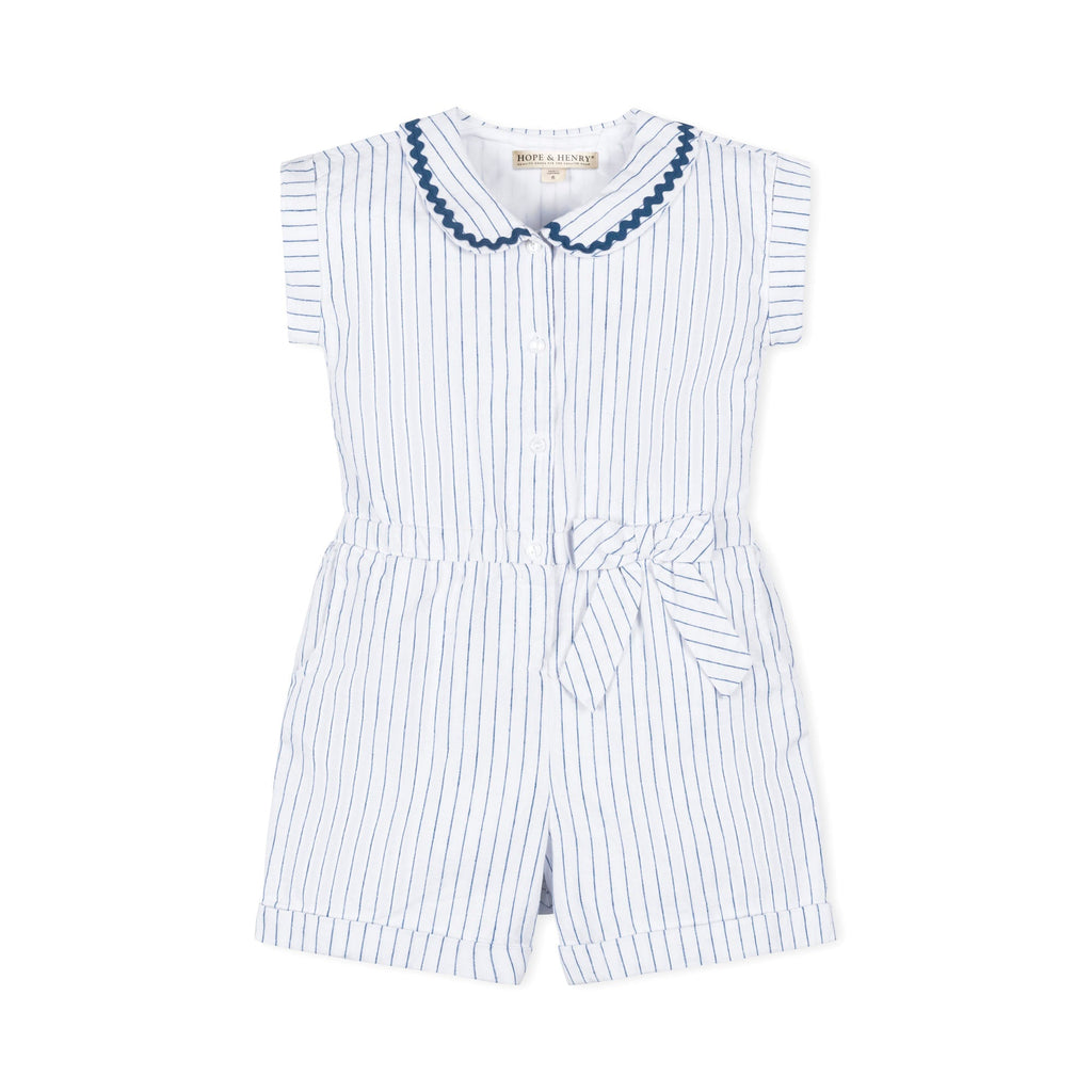 Linen Collared Romper