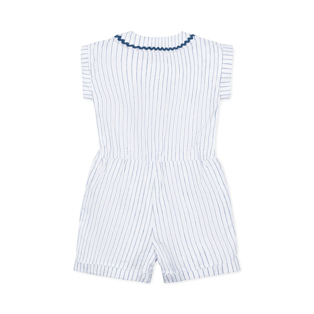 Linen Collared Romper