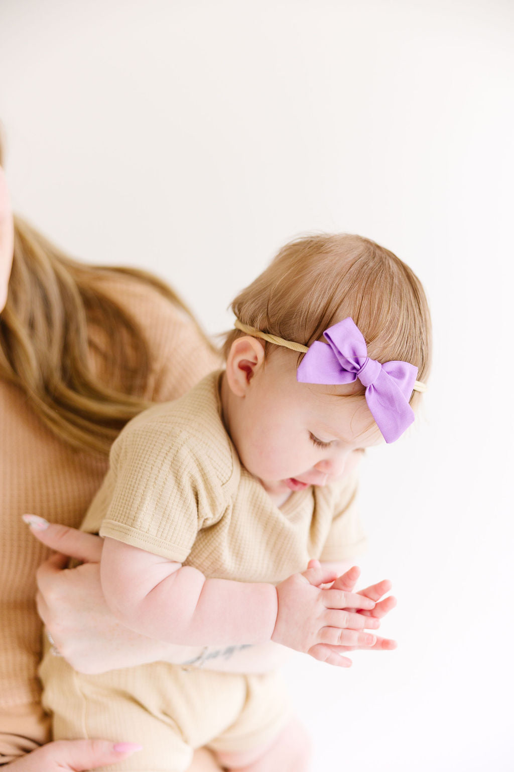 Pink Mini Pinwheel Bow