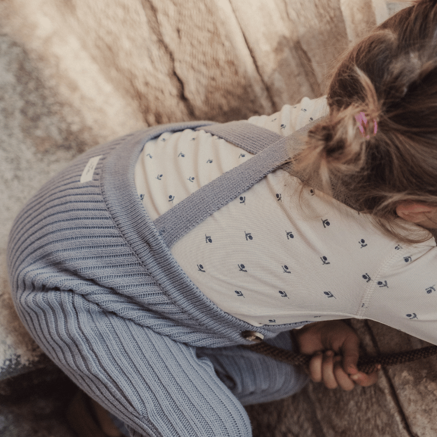 The Knit Overall - Slate