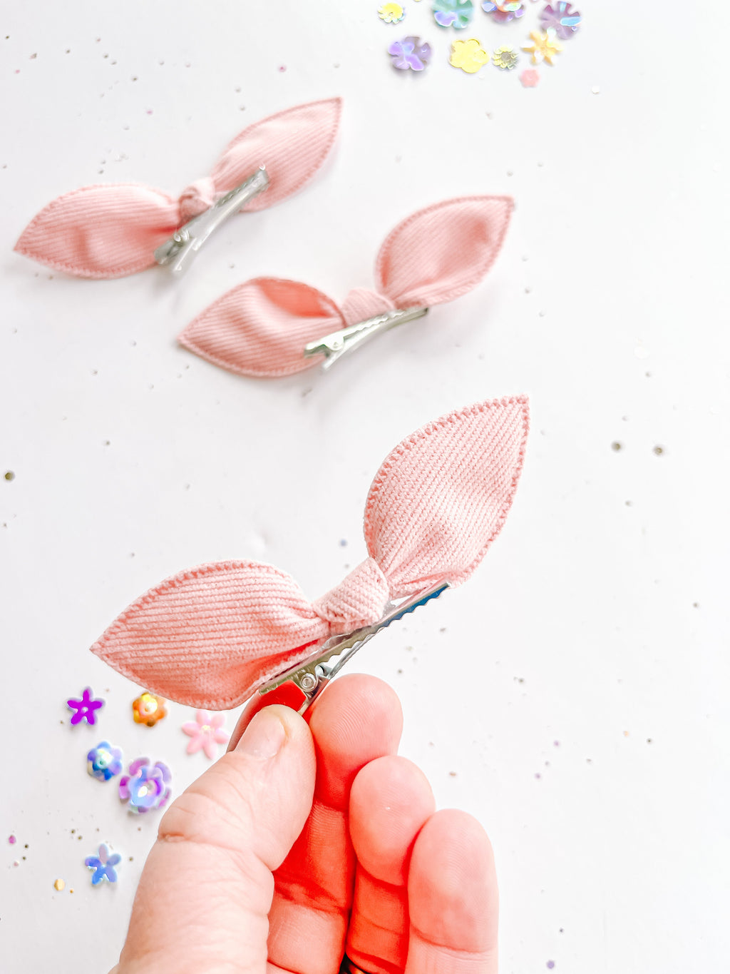 Single Bunny Ears Hair Clip