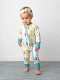 Emerson and Friends - Peeps Easter Bunny Bamboo Pajamas Baby Pajamas Footie Pajama