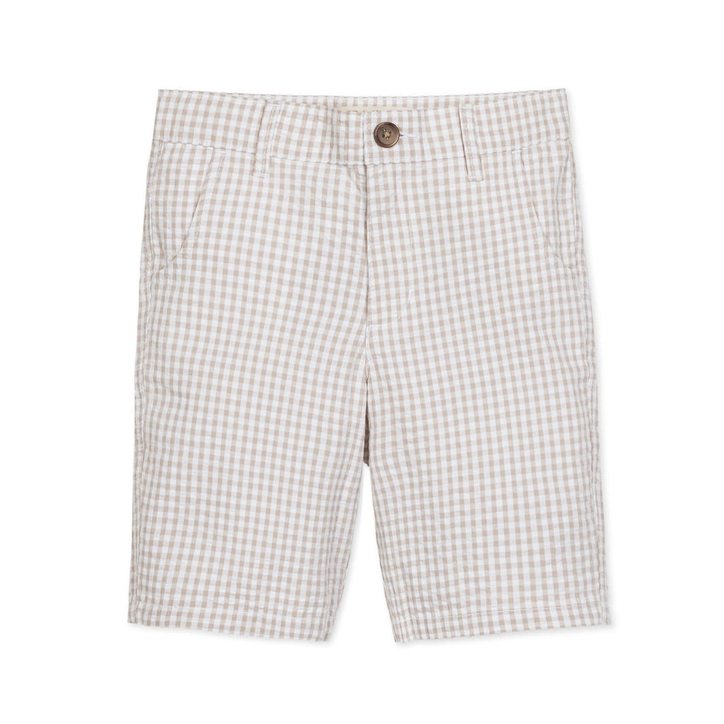 Tan Striped Short