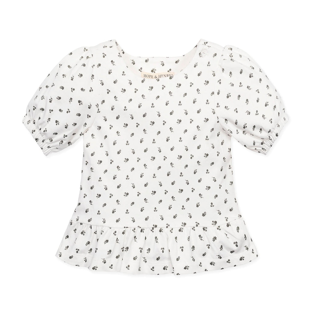 Knit Peplum Top