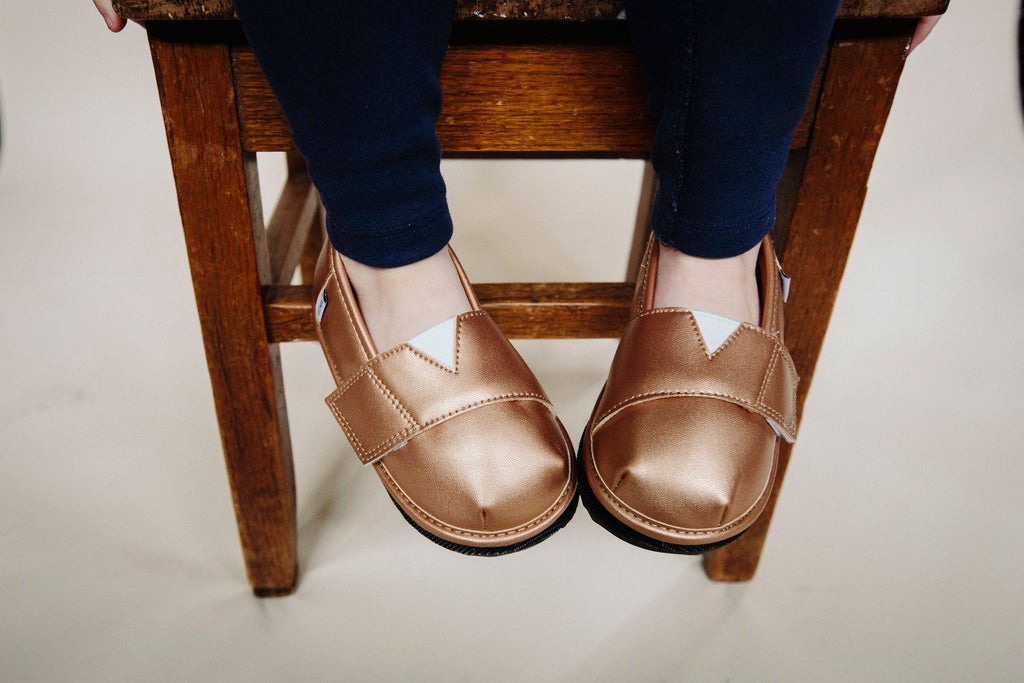 Gold Slip-on Shoe