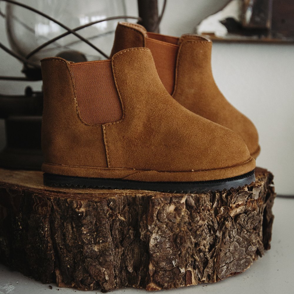 Kids Brown Chelsea Boots – Non-Slip & Easy Wear