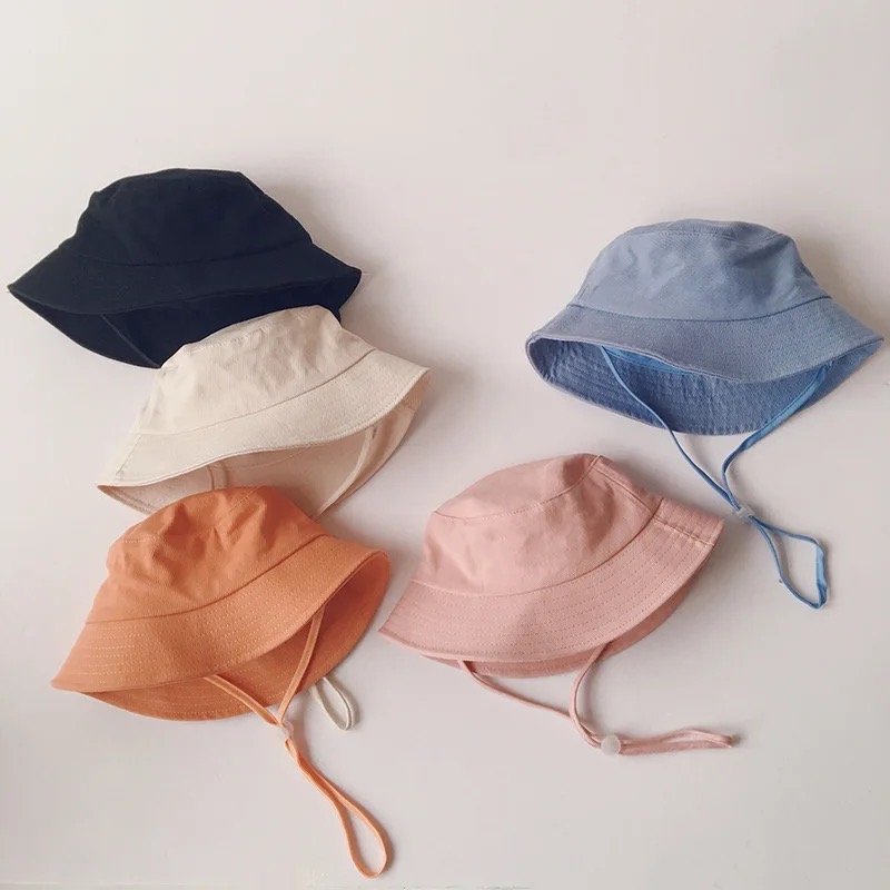 Linen Sun Hat for Kids | Fisherman Sun Hat for Toddlers