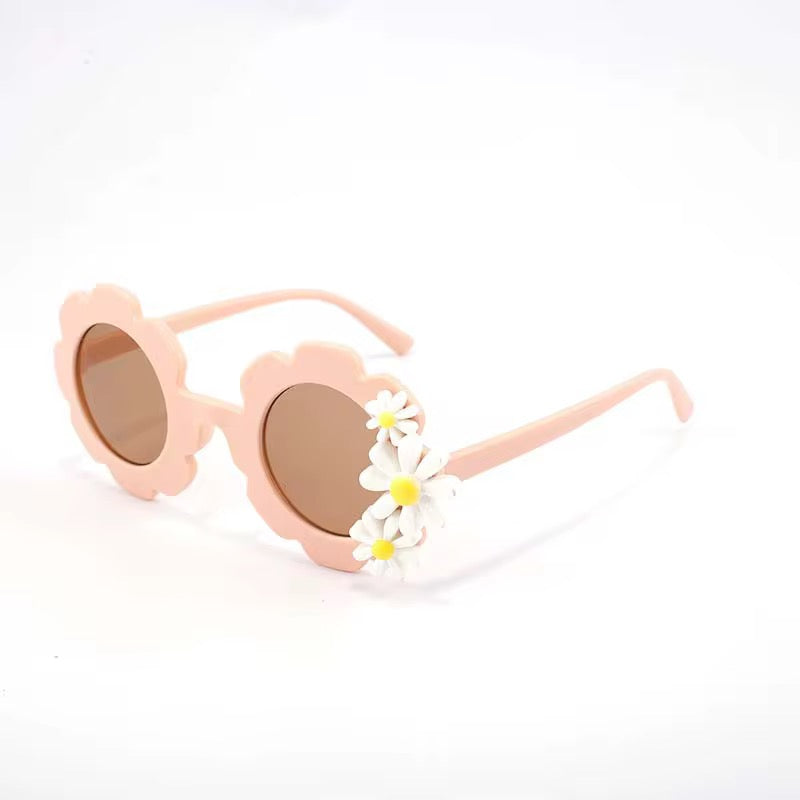Retro Flower-Shaped Sunglasses for Kids | Daisy Bloom
