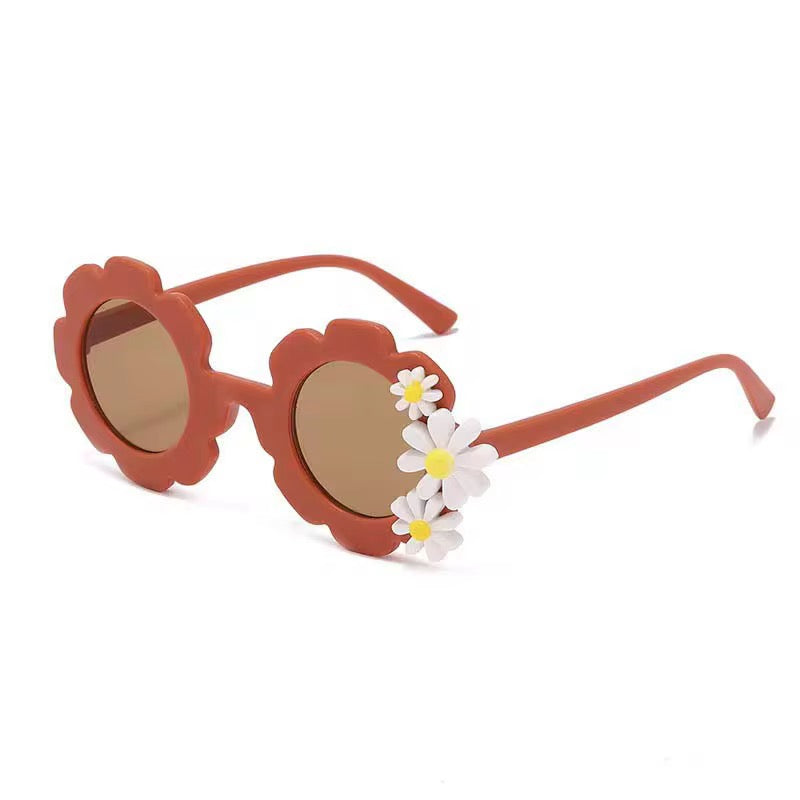 Retro Flower-Shaped Sunglasses for Kids | Daisy Bloom