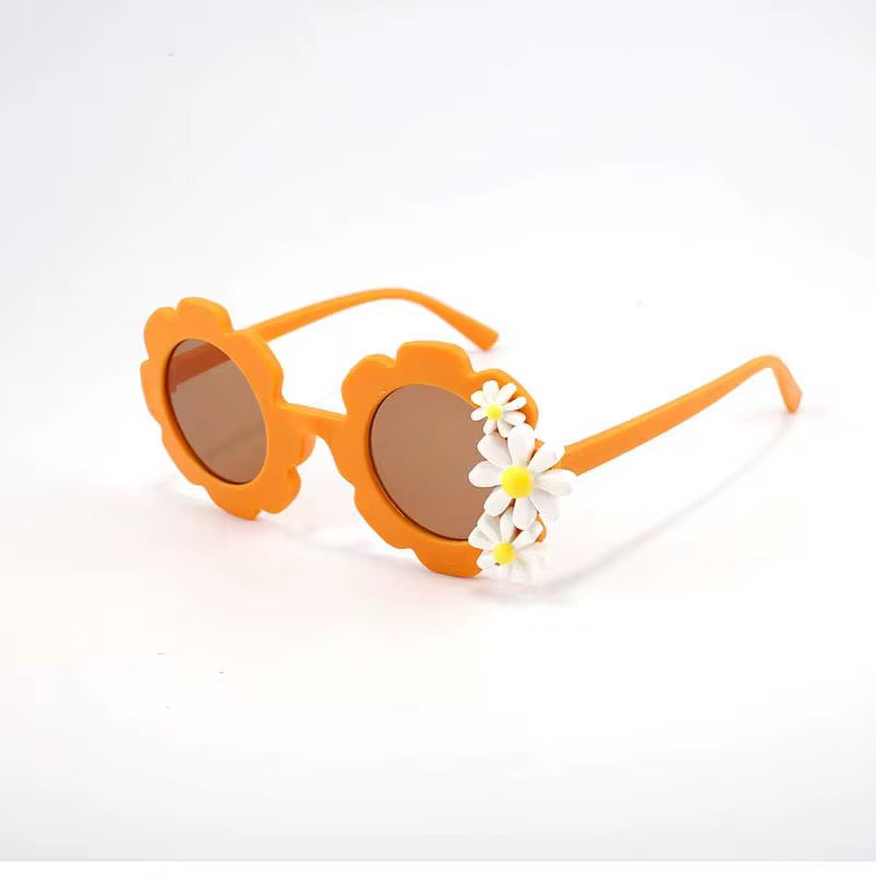 Retro Flower-Shaped Sunglasses for Kids | Daisy Bloom