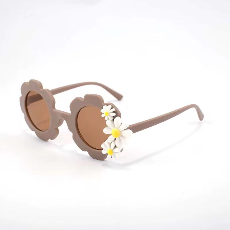 Retro Flower-Shaped Sunglasses for Kids | Daisy Bloom