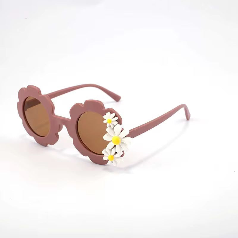 Retro Flower-Shaped Sunglasses for Kids | Daisy Bloom