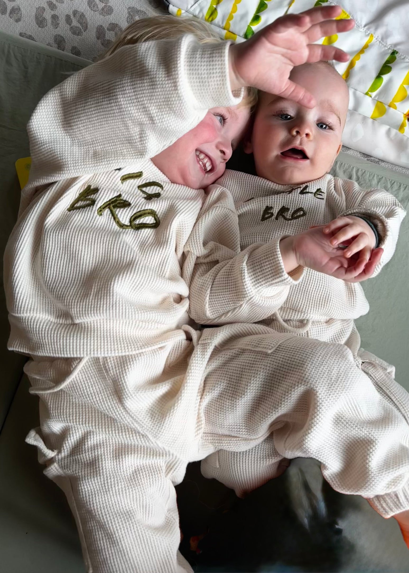 Little Brother Jogger Set | Baby & Toddler Matching Sibling Outfits