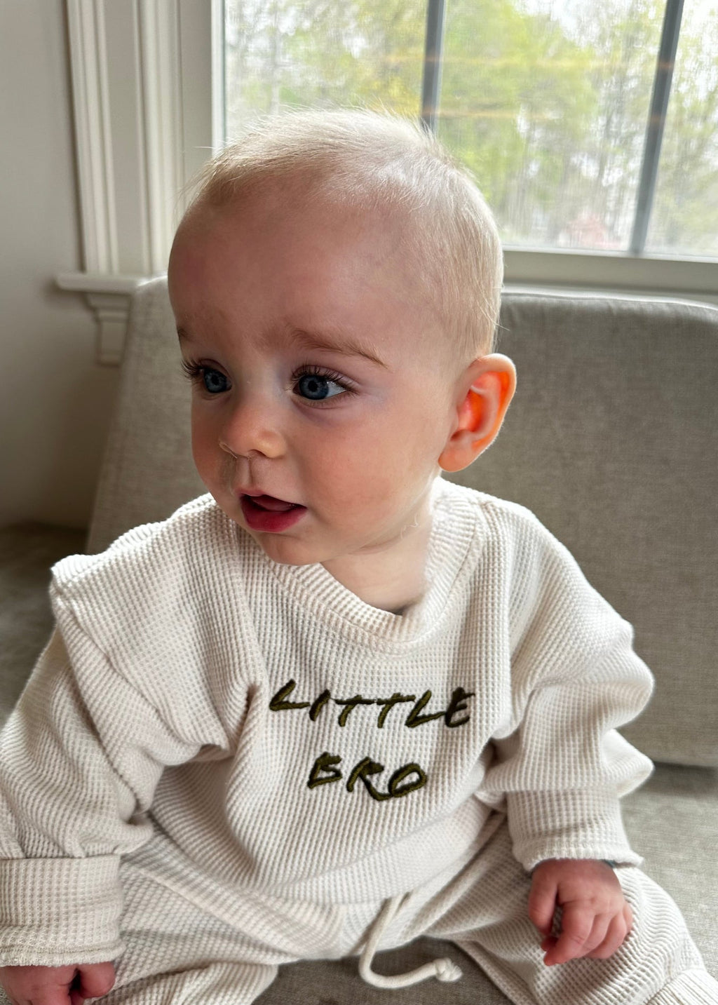 Little Brother Jogger Set | Baby & Toddler Matching Sibling Outfits