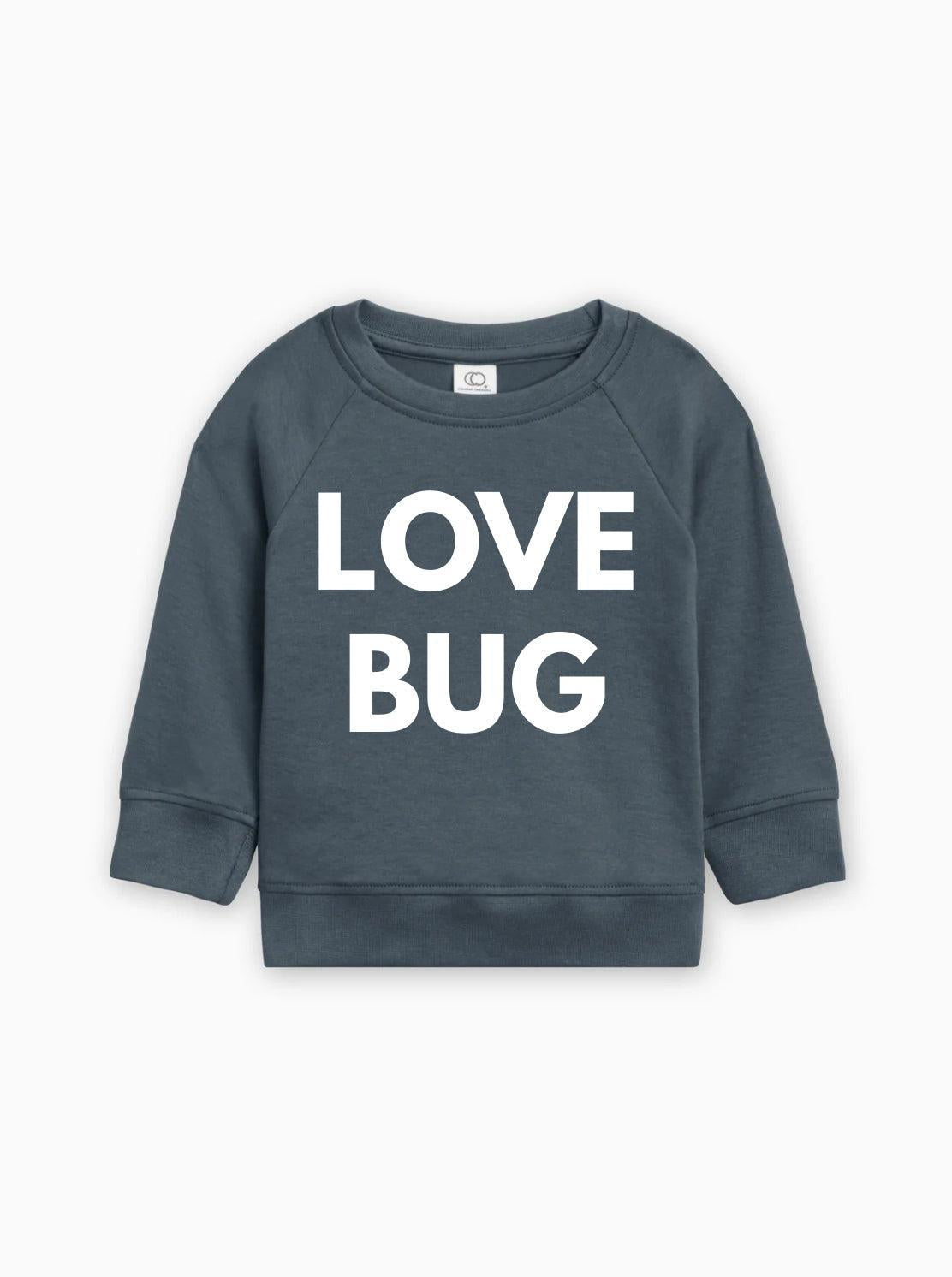 Love Bug Organic Cotton Baby & Toddler Valentine Day Pullover