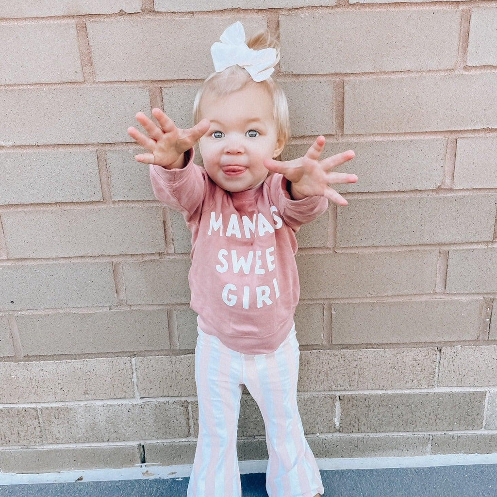 Mama's Sweet Girl Valentines Day Baby & Toddler Organic Cotton Pullover