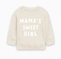 Mama's Sweet Girl Valentines Day Baby & Toddler Organic Cotton Pullover