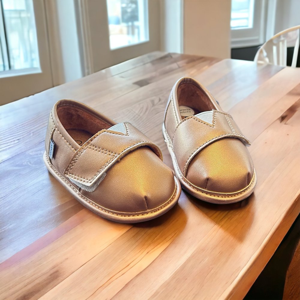 Gold Slip-on Shoe