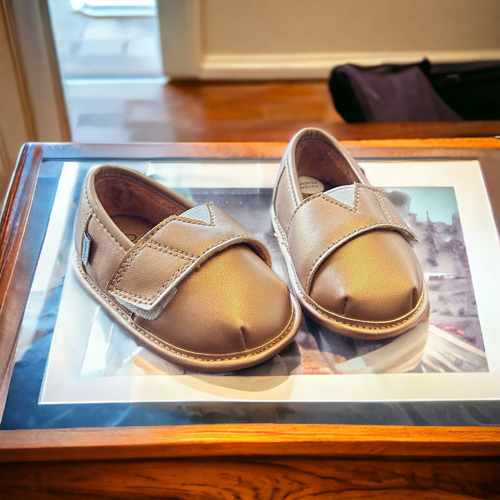 Gold Slip-on Shoe