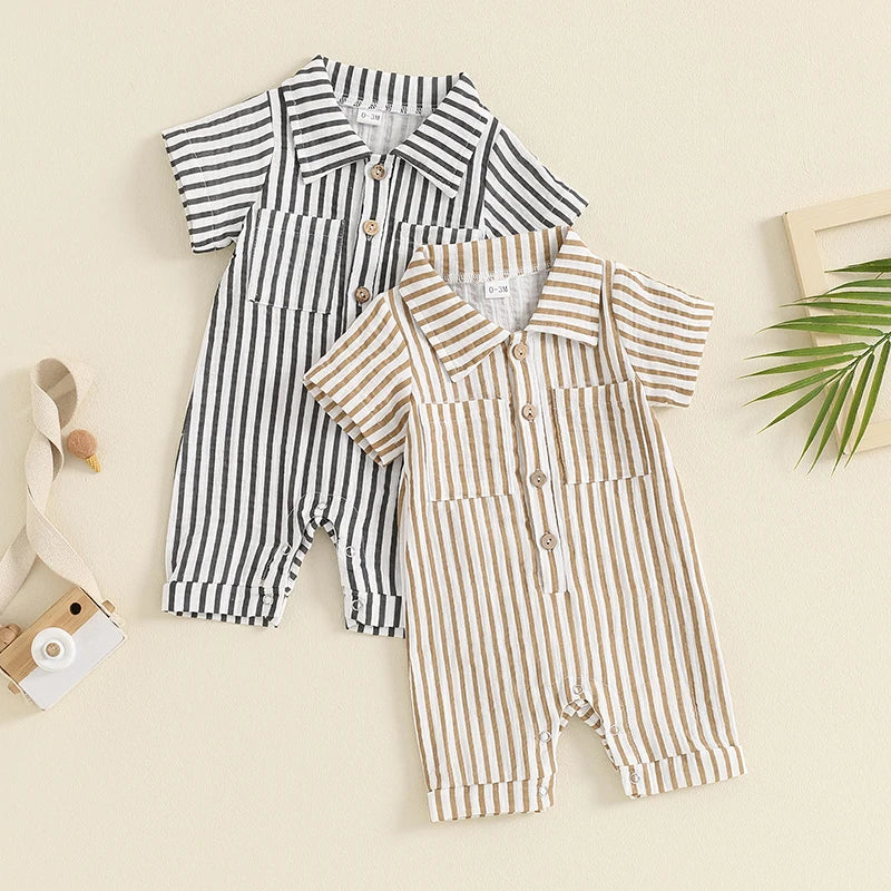 Striped Romper