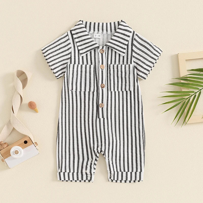 Striped Romper