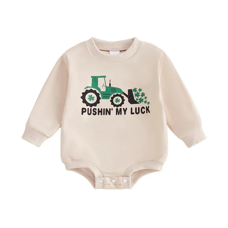 Pushin' My Luck Romper