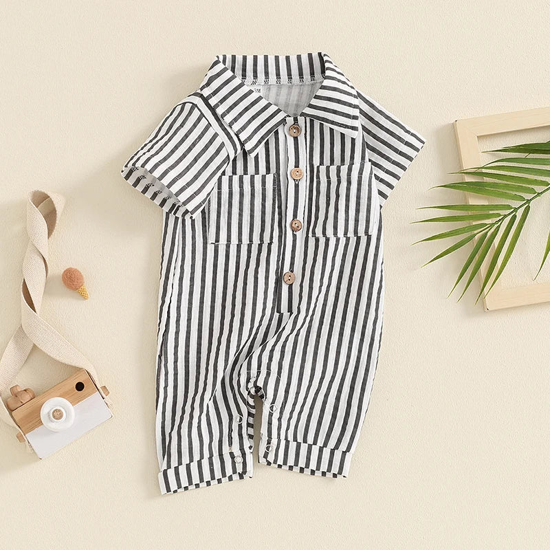 Striped Romper