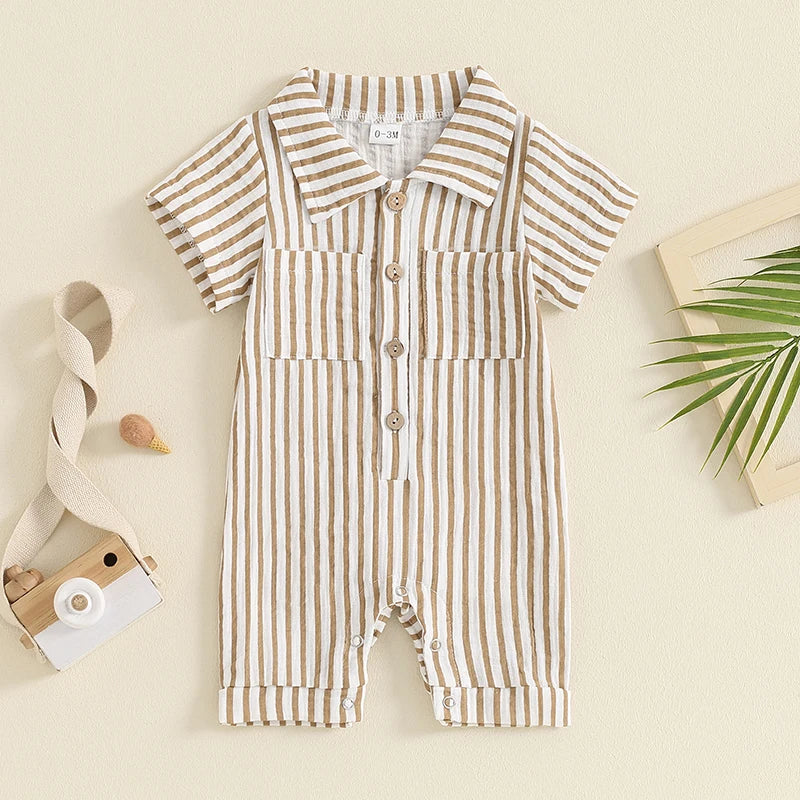 Striped Romper