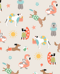 Pups in the Sun (Dream Blanket)