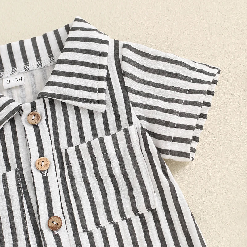 Striped Romper