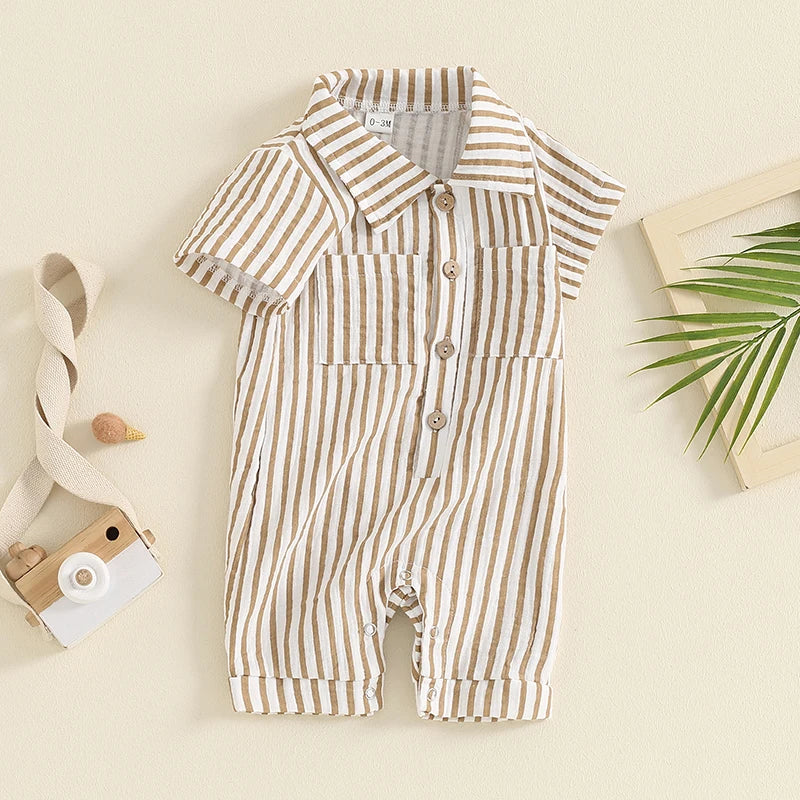 Striped Romper