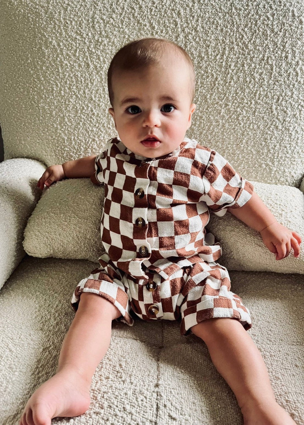 Gio Set | Checkered Summer Outfit