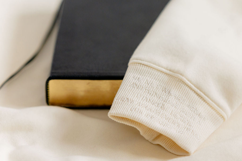 Anxious for Nothing premium crew neck sweatshirt heavy weight