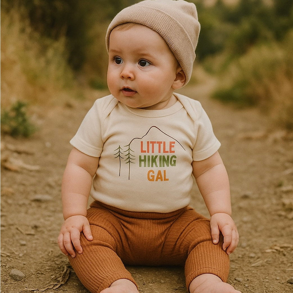 graphic bodysuit | hiking gal