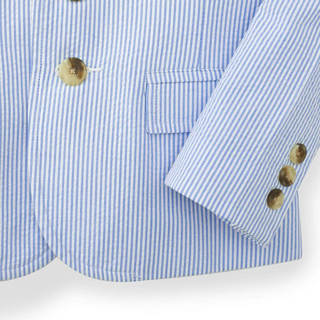 Organic Seersucker Suit Jacket