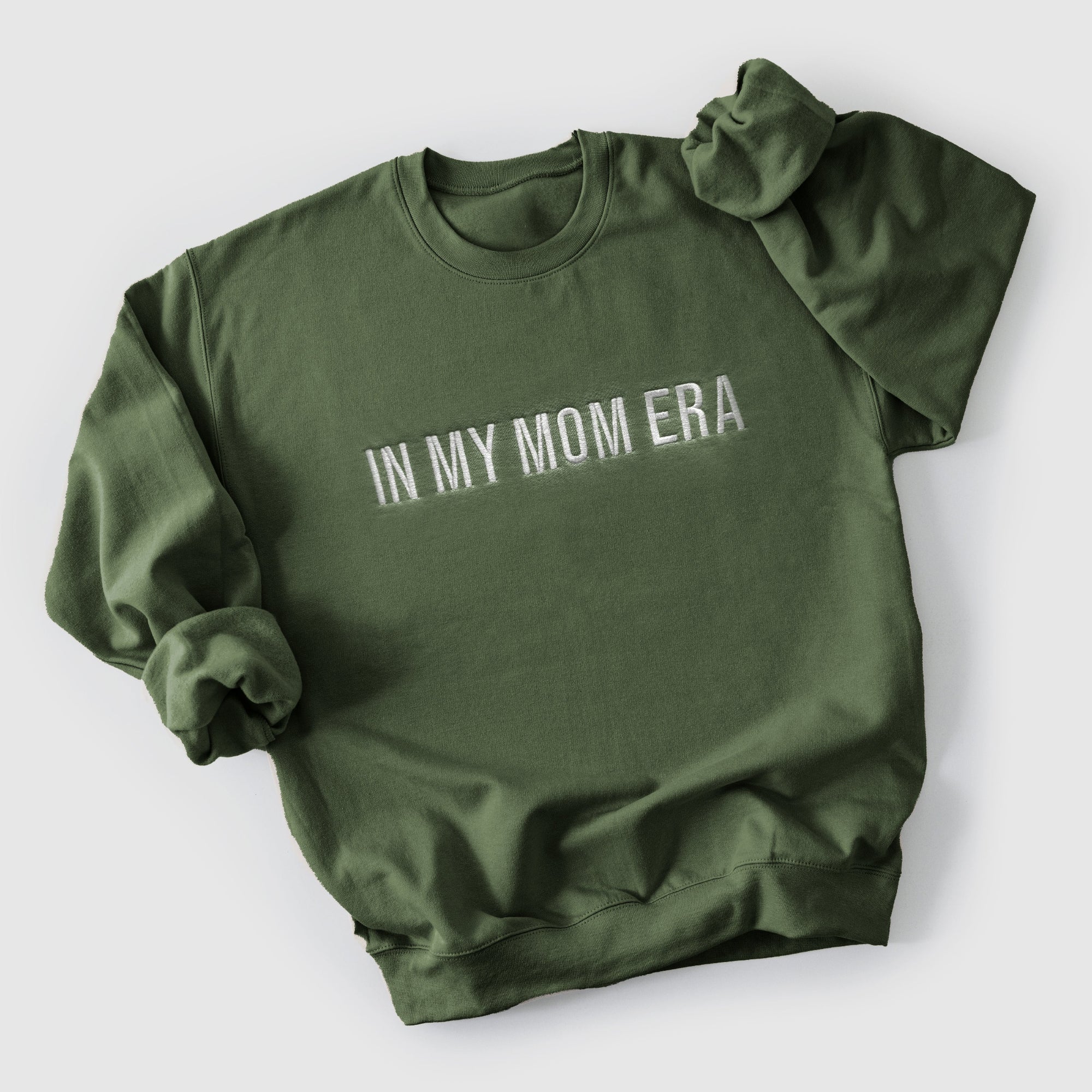 In My Mom Era & In My Baby Era Matching Embroidered Outfits
