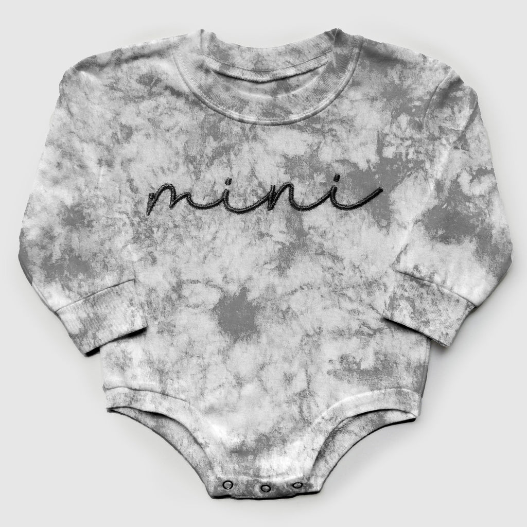Mommy and Me Custom Embroidered Matching Tie Dye Sweatshirts